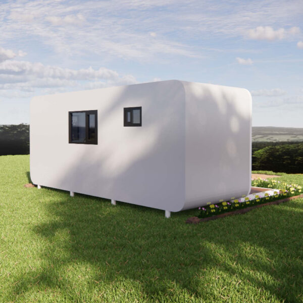20Ft Fully Assembled apple Cabin Outdoor Garden Mini Office Pod - 图片 4