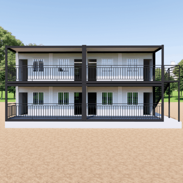 Two-story quick-assembly container large building houses - 图片 2